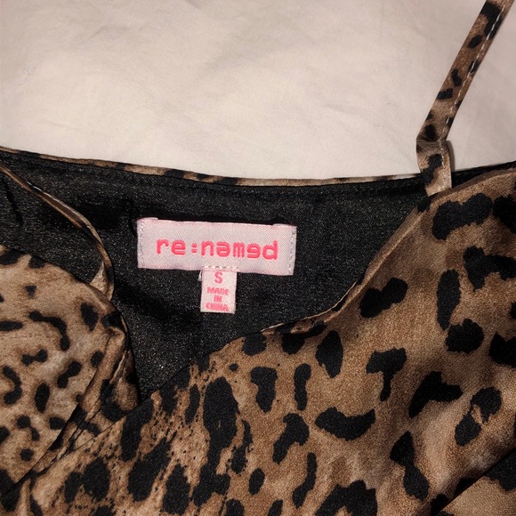 Leopard print mini dress - Picture 4 of 6